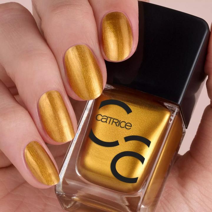 Image du produit Catrice ICONAILS vernis à ongles (156 Cover Me In Gold, Vernis à ongles effet gel)