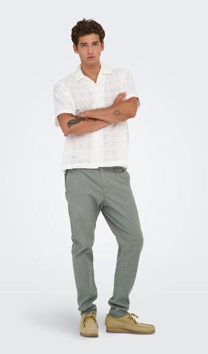 Produktbild Only & Sons Onsmark Pete Slim Dobby 0058 Pant Noos (W33/L34)