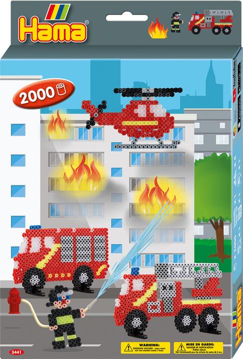 Produktbild Hama Perlen Bügelperlen Feuerwehr