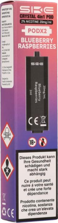 Actual product image SKE 4in1 POD 2x (Raspberry, Bilberry)