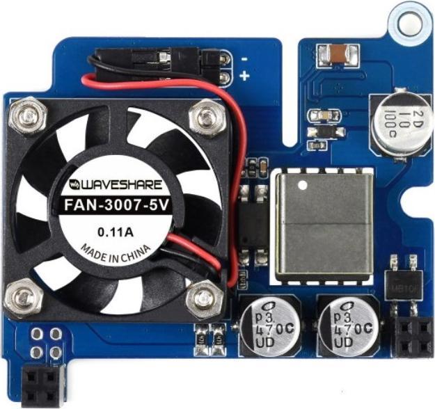 Actual product image WaveShare POE Power over Ethernet HAT D for Raspberry Pi