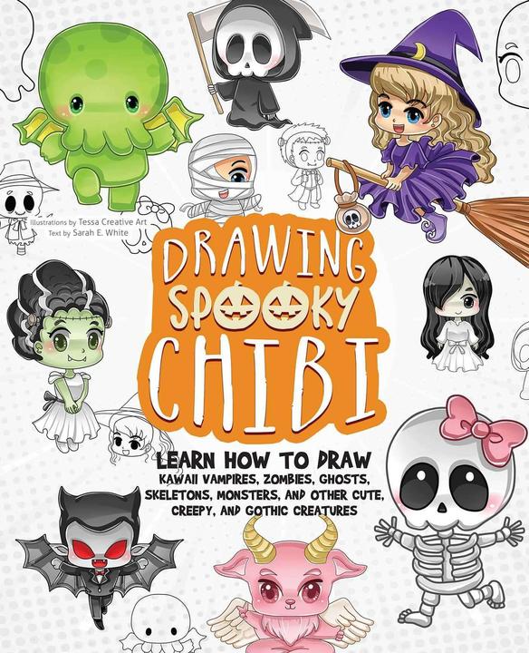 Produktbild Drawing Spooky Chibi (Englisch, Tessa Creative Art)