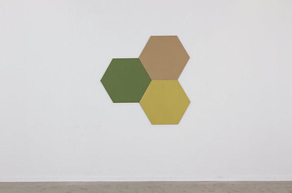 Actual product image Chameleon Design pinboard hexagonal (Bulletin board)