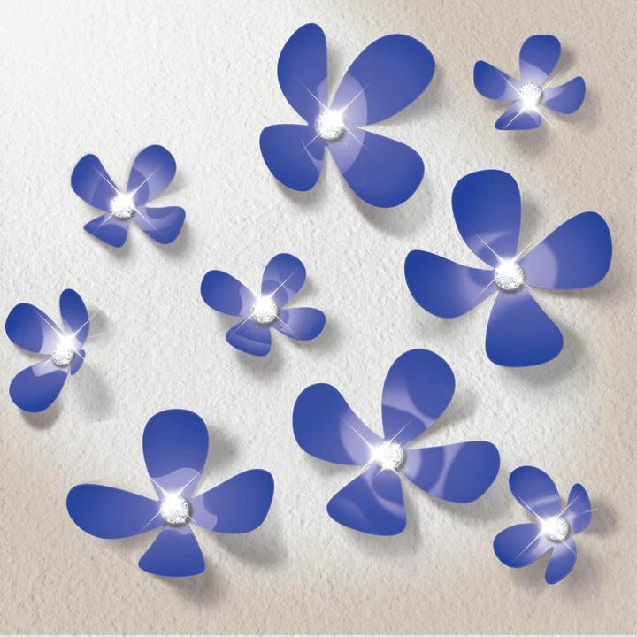 Actual product image Walplus flowers (85.5 x 85.5 cm)
