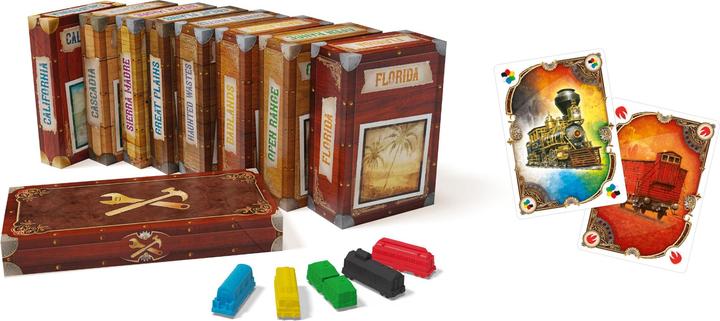 Actual product image Days of Wonder Ticket to Ride Legacy: Legends of the West, for 2-5 players (DE edition) (German)