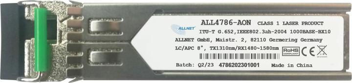 Actual product image Allnet ISP Bridge Modem AON in Mini-GBIC SFP form "ALL4786-AON"