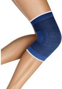 Produktbild Wundmed Elastische Sportbandage blau Kniestütze Grösse S (S)