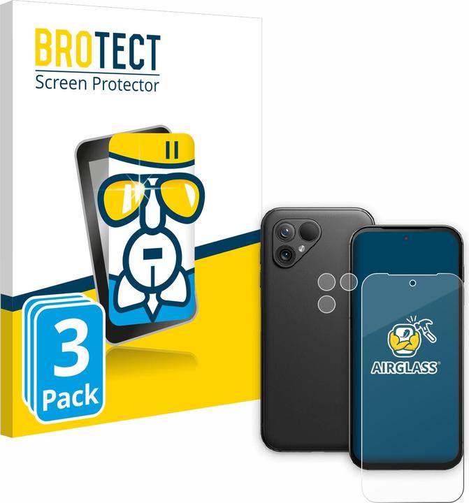 Image du produit BROTECT AirGlass Verre (3 pièce(s), Fairphone 5)