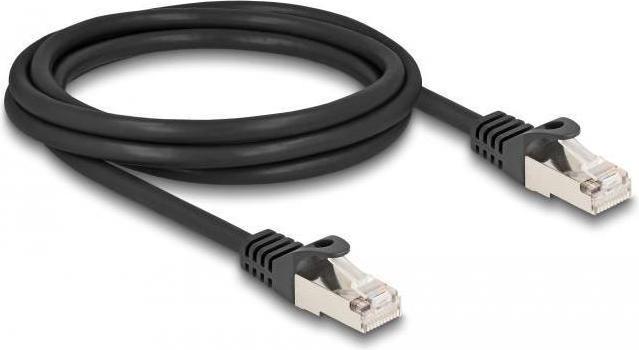 Actual product image Delock Cable RJ50 plug to RJ50 plug S/FTP 2 m black (S/FTP, 2 m)