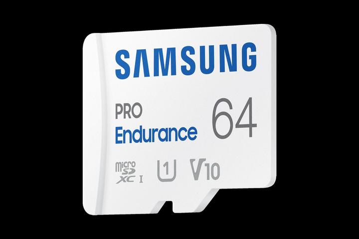 Actual product image Samsung PRO Endurance (64 GB, microSDXC, U1, UHS-I)