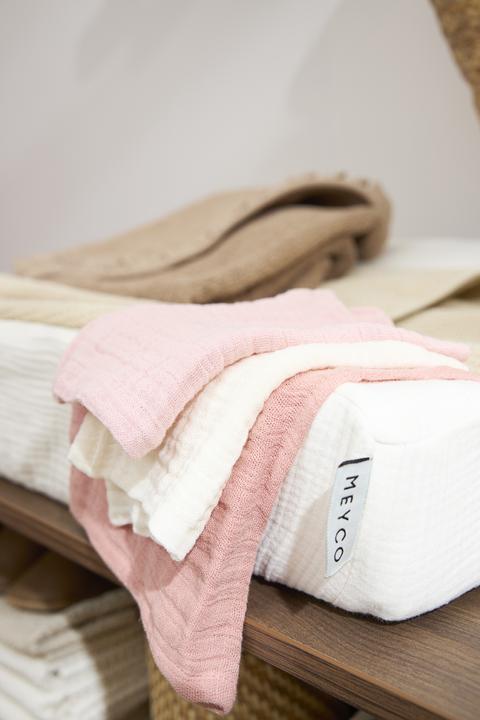 Actual product image Meyco Pre-Washed Musselin Waschhandschuhe