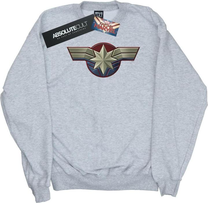 Actual product image Boys Captain Chest Emblem Sweatshirt (128)