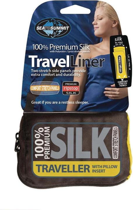 Image du produit Sea To Summit Premium Silk Travel Liner Traveller (225 cm)