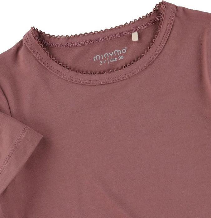 Produktbild Minymo T-Shirt Rose Brown Gr. 116 (116)