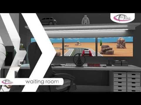 Produktbild tectake TV Wandhalterung (Wand, 55", 100 kg)
