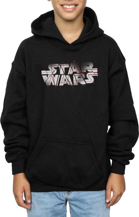 Produktbild Star Wars The Last Jedi Spray Logo Kapuzenpullover Jungen (152, 158)
