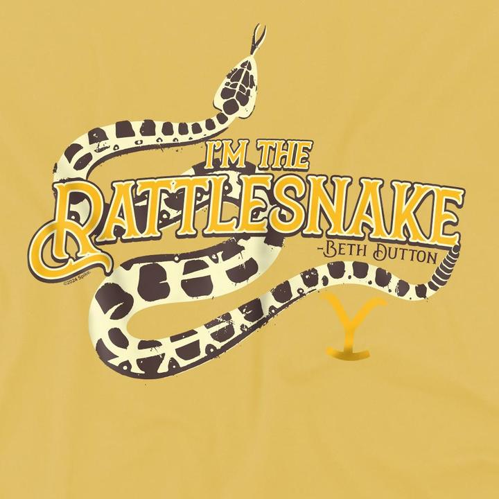 Immagine prodotto Yellowstone I'm the Rattlesnake Maglietta Uomo (XL)