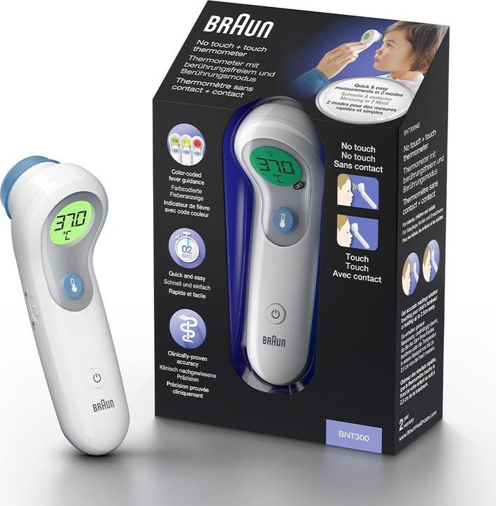 Immagine prodotto Braun BNT 300 No Touch (Senza contatto, Fronte)