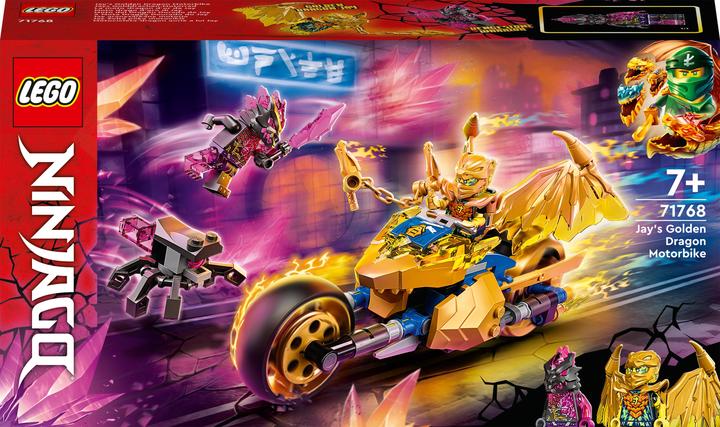 Image du produit LEGO La moto dragon d'or de Jay (71768, LEGO Ninjago)