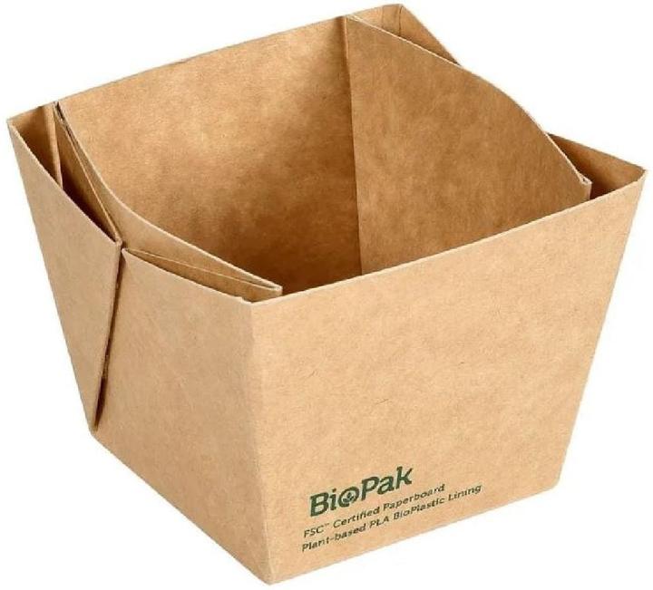 Image du produit Duni Viking Cube Mini 250 ml Marron Carton/PLA 75x75x60 (300 x)