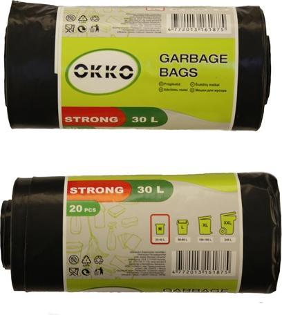 Okko Sacchi Per Rifiuti Strong 30l 20pz (20 x, 30 l)