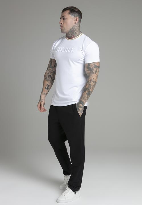 Immagine prodotto Siksilk Maglietta Logo in bianco (L)