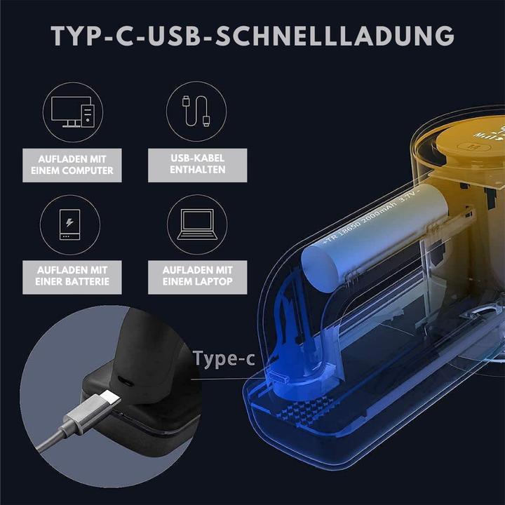Actual product image WiredLux Fusselrasierer Elektrisch in Schwarz