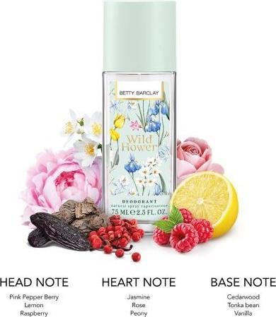 Immagine prodotto Betty Barclay Deodorante naturale (Getto vaporizzato, 75 ml)