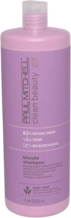 Actual product image Paul Mitchell Clean Beauty Blonde Shampoo 1000 ml (1000 ml, Liquid shampoo)