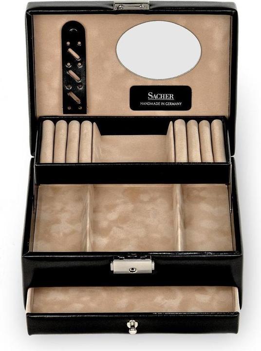 Produktbild Sacher 15.000.290443 - Schmuckkästchen Carola new classic schwarz