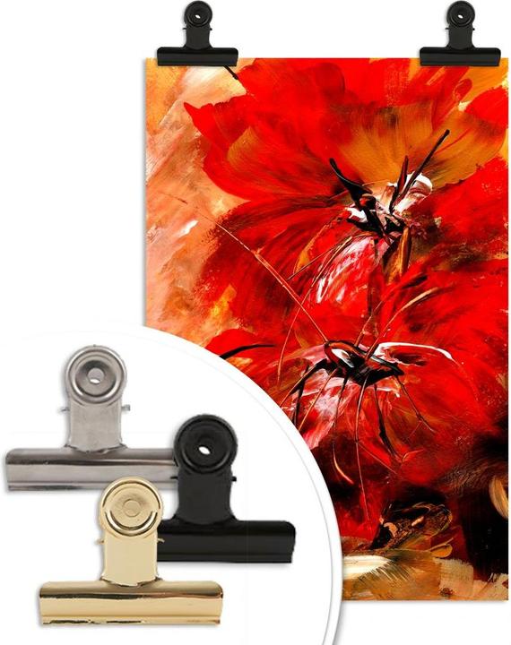 Produktbild Trenddeko Niksic - Feuerblumen (40 x 60 cm)