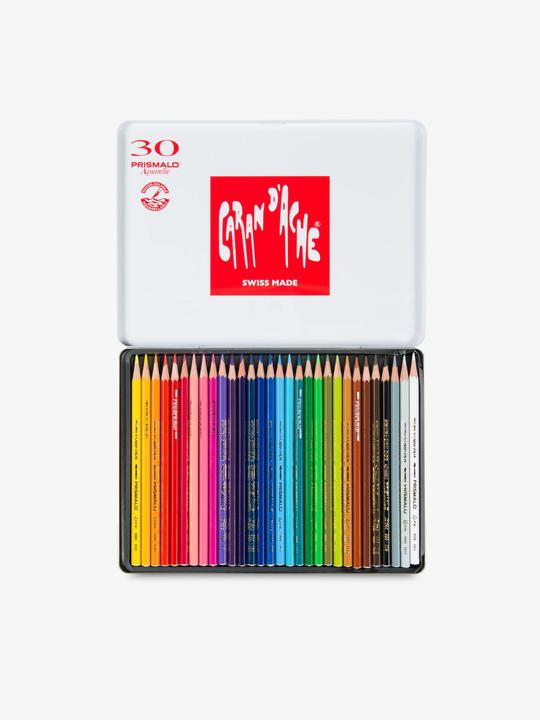Image du produit Caran d'Ache Prismalo Aquarelle Metallschachtel (Multicolore, 30 x)