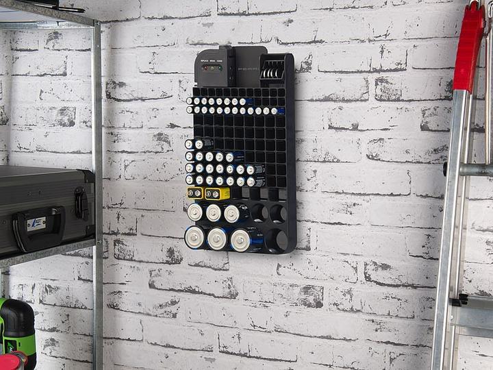 Image du produit Pearl Organiseur pour 110 piles avec testeur