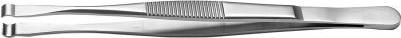 Immagine prodotto Rs Pro Pinzetta in acciaio inossidabile resistente all'acido, punta scanalata cilindrica, 120 mm