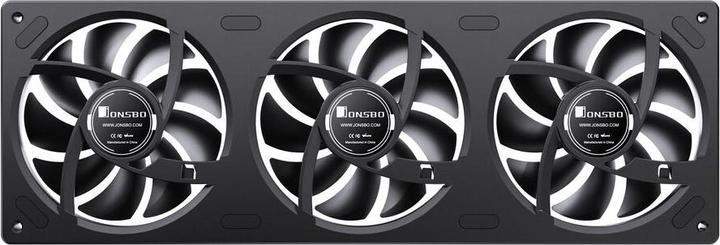 Actual product image Jonsbo ZA-360 Lüfter, Reverse Blade, PWM, ARGB - 360mm, schwarz (360 mm)
