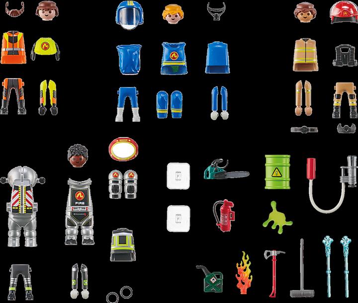 Actual product image Playmobil My Figures: Fire brigade (71468, Playmobil Sports & Action)