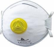 Deltaplus Atemschutzmaske mit Ausatemventil M1200VC, Typ FFP2, Pk. à 10 Stk. (FFP2, 10 x)