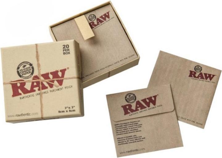 Produktbild Kulu RAW Parchment Pouch 20stk