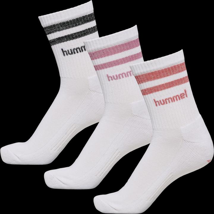 Image du produit hummel hmlRETRO LUREX 3-PACK SOCKS MIX (35 - 38)