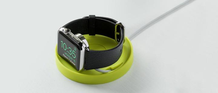 Actual product image BlueLounge Kosta Apple Watch stand green (KA-GRN)
