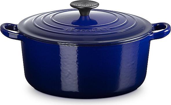 Image du produit Le Creuset Cocotte TRADITION Indigo (24 cm, Cocotte + faitout, Fonte)