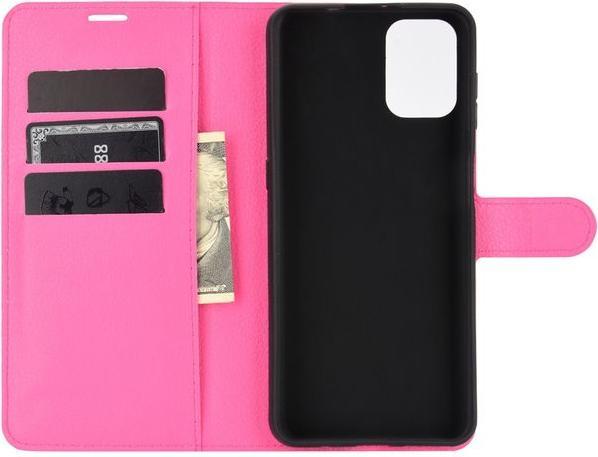 Produktbild MU Classic Litchi Leder Bookcover Series (Motorola Moto G9 Plus)