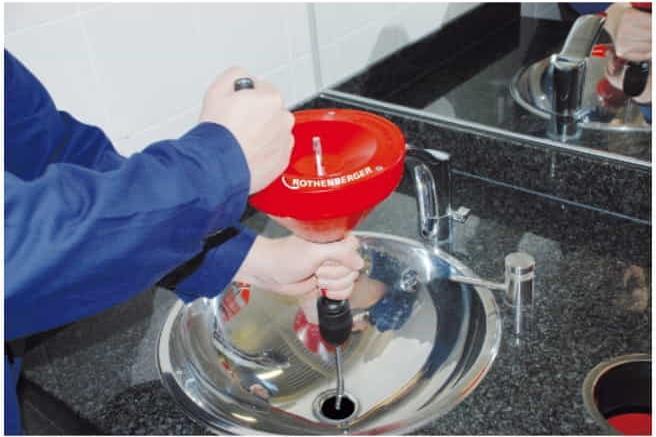 Actual product image Rothenberger Hand-held pipe cleaner ROSPI H+E Plus (1 pcs.)