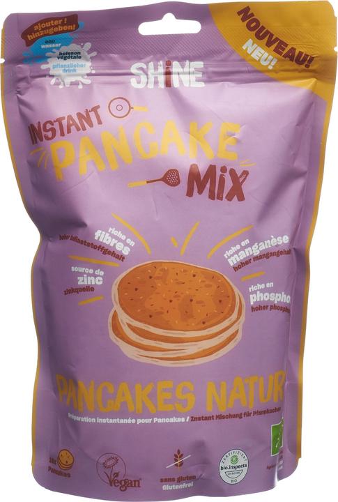 Produktbild Shine Instant Pancake Mix Simple BIO (300 g)