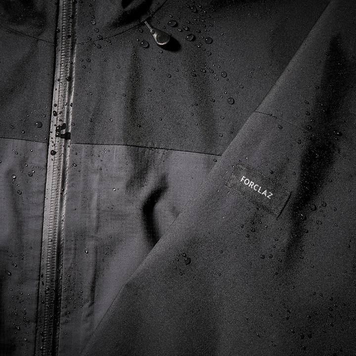Produktbild Forclaz Regenjacke Herren wasserdicht 20.000 mm Wassersäule Trekking - MT900 schwarz (XL)