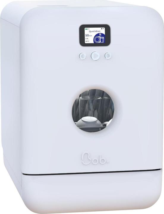 Actual product image Daan Tech Bob Matt white table dishwasher