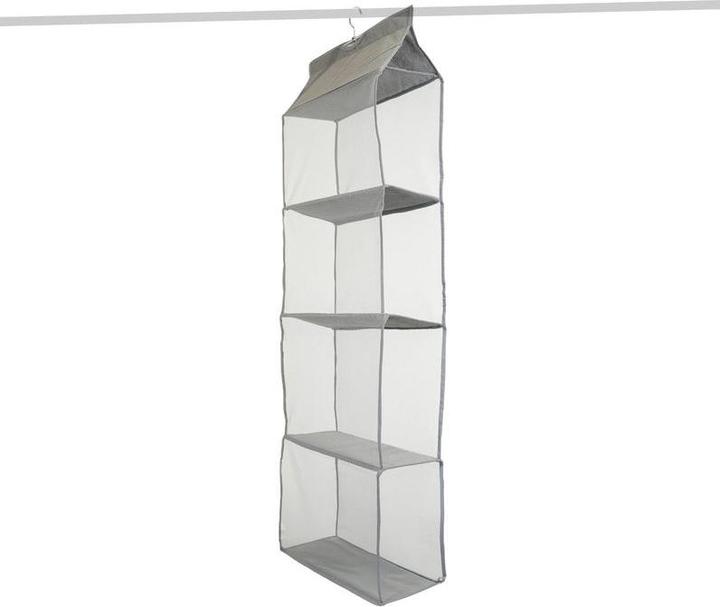 Immagine prodotto Hermex Organizzatore per borse da appendere 4 scomparti Grigio