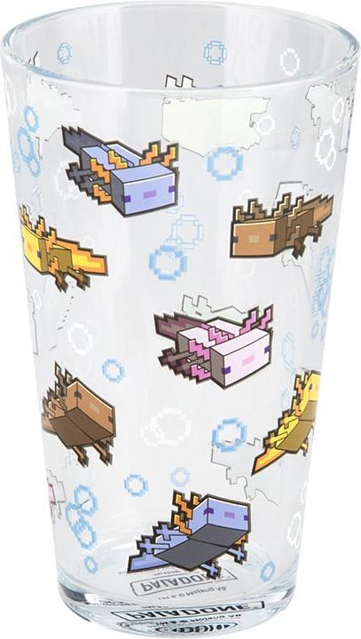Actual product image Paladone Products Minecraft Axolotl Glass (400 ml, 1 x)