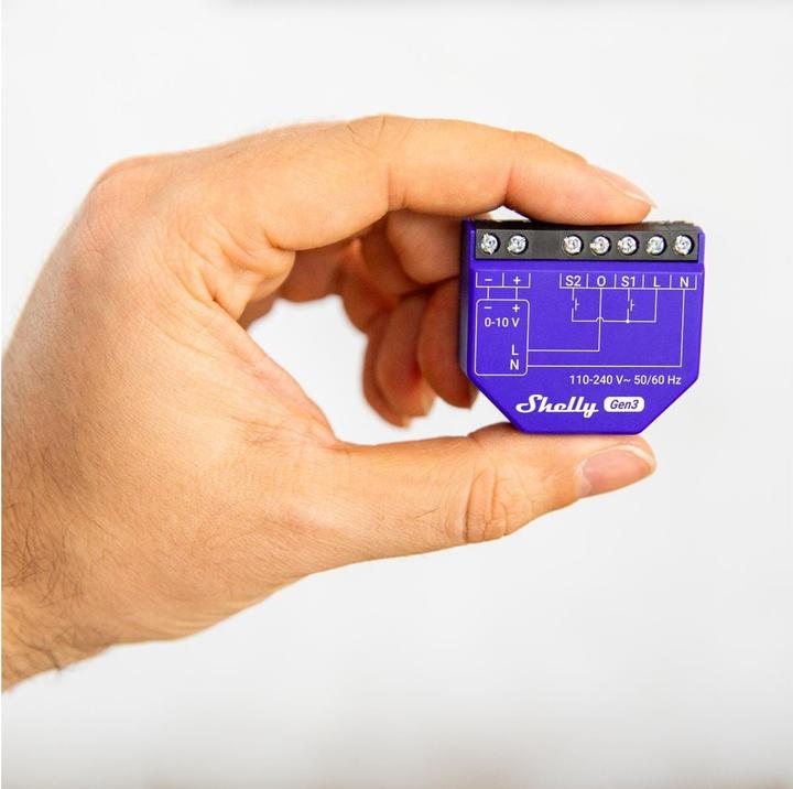Actual product image Shelly Dimmer 0/1-10V PM Gen3 (Dimming actuator)