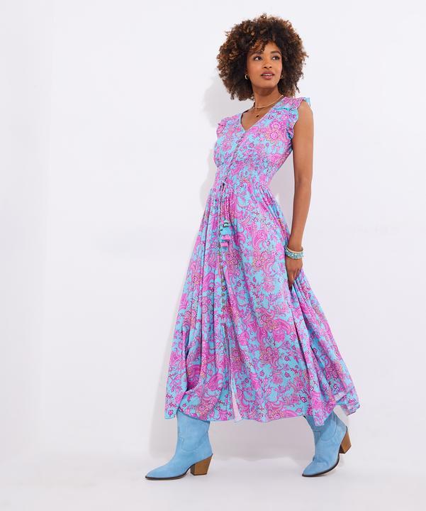 Image du produit Joe Browns PETITE Paisley Shirred Maxi Dress (46)